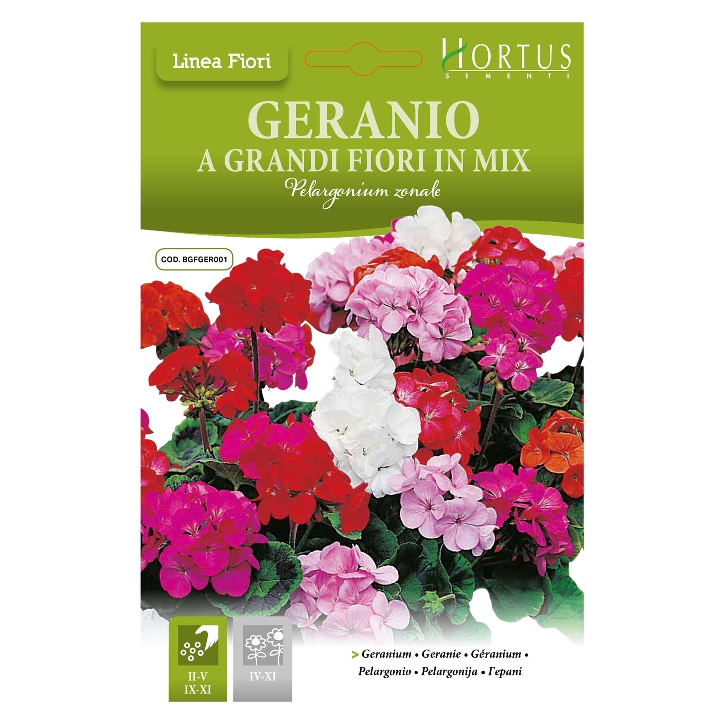 Hortus Geranium Mix 0.03 gm
