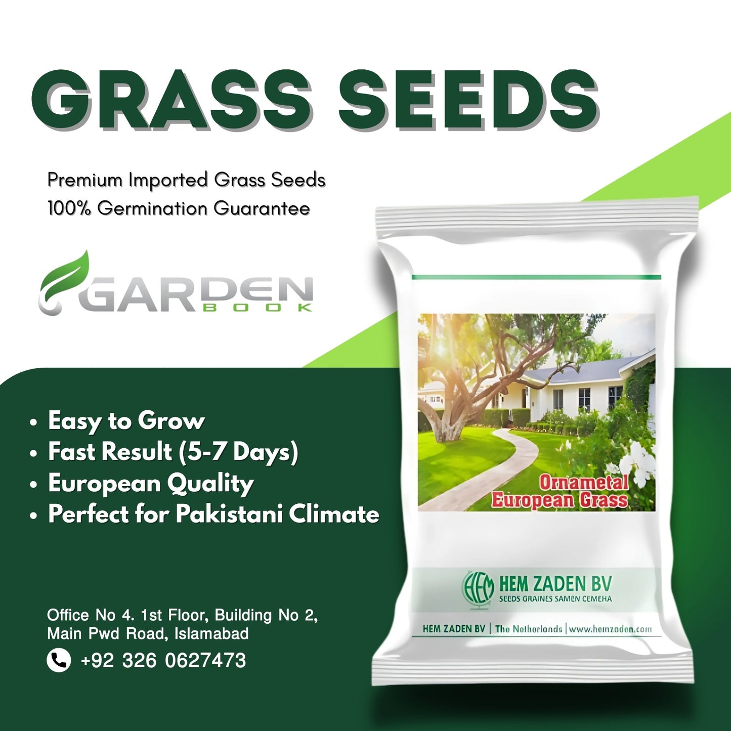 Imported European All Season Grass Seeds
